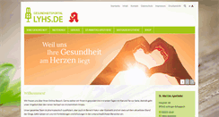 Desktop Screenshot of lyhs.de